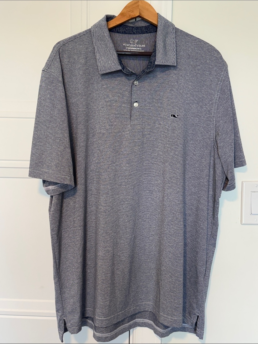 Vineyard Vines Men’s Performance Navy Heather Polo